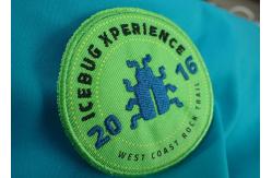 China Personal Custom Clothing Patches , One Side Printable Iron On Patches supplier
