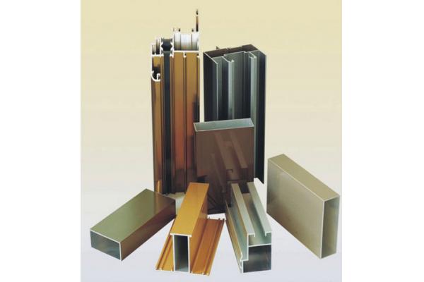 Powder Coating Aluminium Door Profiles , Deep - Processing Aluminum Door Extrusions