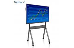 China Multimedia 4K Interactive Touch Panel HDMI 75 Inch Split Screens FCC supplier