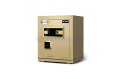China H450mm Gold Office Lock Box Fingerprint Lock+Password+Key supplier