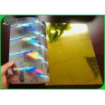 275GSM Laser Gold And Silver Paper Sheet For Making Store Decoration Material for sale