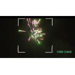 Mandarin Pyrotechnic 100 Shots Consumer Cake Fireworks Outdoor for sale