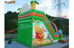China Childrens Cute Commercial Inflatable Slide , Small Inflatable Dry Slide Slip supplier