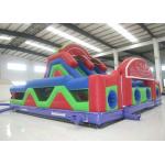 Giant Inflatable Assault Course , Outdoor Game Boot Camp Bouncy Obstacle Course
