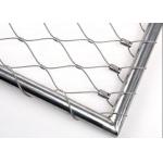 7x19 Stainless Steel Wire Rope Mesh Net With Ferrules For Stairway