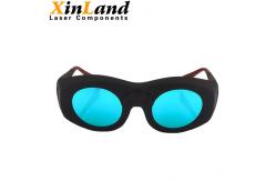 China 808nm 1064nm 2.0mm Blue Lens Laser Safety Goggles for IPL Light Machine Operater Laser Light Glasses supplier