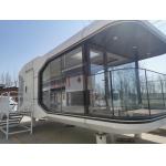 Prefabricated Apple Cabin House Capsule Container Prefab House For Coastal Hotel for sale