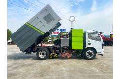 China Customized Dongfeng 4x2 8 CBM Road Street Cleaning Sweeper Truck supplier