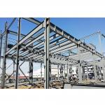 Prefab Industrial Diversified Workshop Steel Structure Construction Q235 / Q345 Modular