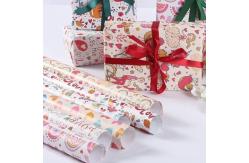 China Customizable Gift Wrap Paper Roll Recyclable And Eco Friendly Packaging Solution supplier