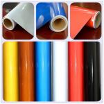 Glass Beads Engineering Reflective Sheeting For Traffic Signs Strong Adhesive for sale