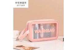 China Lager Capacity Waterproof Cosmetic Bag Toiletry Bag With Handle supplier