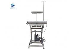 China Single Sided Tilting Veterinary Operating Table 304 Stainless Steel supplier