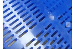 China Slotted Apertures Polyurethane Screen Mesh Panel Fit Cylindrical Quarry supplier