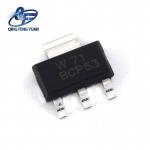 New Audio Power Amplifier Transistor ON BCP53 SOT-223 Electronic Components ics BCP5 P32mz1024efk064t-i/mr for sale