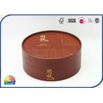 Large Diameter Tube Container Packaging Hot Gold Stamping Logo for sale