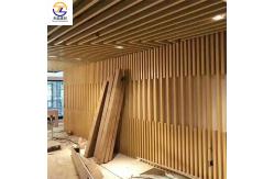 China Square tube linear suspension metal aluminum ceiling decoration fireproof supplier