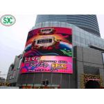 P10 Outdoor Full Color LED Die-Cast Aluminum Screen Waterproof Housing 8000 Cd/Sqm for sale