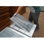 Galvanized Grating Trench Cover , Steel Driveway Drainage Grates for sale