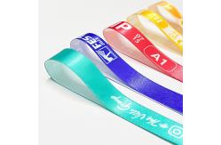 China Promotion Event Woven Cloth Wristbands with Acceptable OEM and Custom Logo supplier