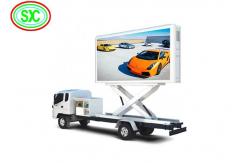 China IP65 Waterproof Mobile Truck LED Display 4mm with Phone Remote Control supplier