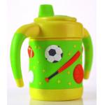 OEM 6oz 160ml Baby Weighted Straw Cup Soft TPE Spout for sale