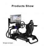 180 Degree Steering Cammus F1 Car Racing Simulator Cockpit for sale