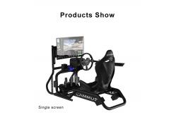 China 180 Degree Steering Cammus F1 Car Racing Simulator Cockpit supplier