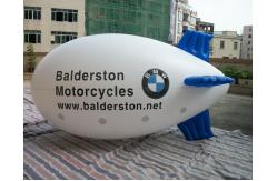 China customized giant advertising lighting inflatable airship balloon supplier