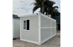 China Pre Assemble Easy Set Up Foldable Modular Home For Earthquake Sheds supplier