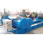 Manual Adaptive 200T Fixed Pipe Welding Rotator Rubber Wheel Pendant Control