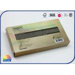 Brown Silver Paper Folding Gift Box With 4C Print Matte Lamination