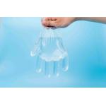 Non Toxic Disposable Transparent LDPE / HDPE Gloves Odorless For Food Preparation