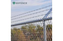 China Sloped Chain Link Fence for Hilly Areas supplier