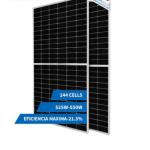 Maximum Power 550w JA Solar Panels MBB Bifacial Mono Solar Panel Double Glass Half Cell for sale