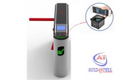 China Magnetic RS485 SS304 IP54 Access Control Turnstile Gate supplier