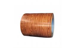 China Hot Rolled Prepainted Steel Coil Wood Pattern Surface Wood PPGI supplier