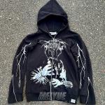 OEM Service Digital Printing Hoodie Drop Shoulder Zip Hoodie Autumn Season for sale