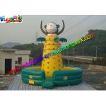 Customized Inflatable Rock Climbing Wall Sport Climbing Games Outdoor for sale