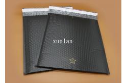 China No Fading Flat Poly Bubble Mailers , No Permeation Black Bubble Mailers supplier
