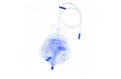 China Adult Disposable Urine Meter Drainage Bag Single Use  T Cross Valve supplier