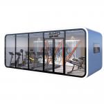 20/40 Ft Prefab Apple House Garden Living Container Home With Outdoor Glass Walls Apple Cabin 20 Ft Container Office for sale
