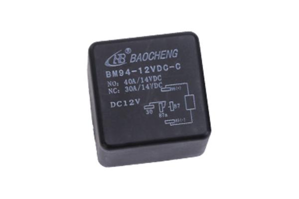 Ag Alloy Contact Universal Automotive Relay BM94-12VDC-C High Capacity