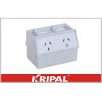IP53 3 Pin Outlet Weatherproof Switch Socket Flush Mount for Power Supply for sale