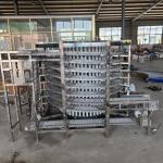 Flexible Cooling Tower Conveyor Spiral Conveyor Lifting Tower for sale