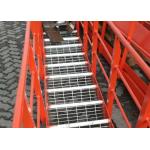 Expanded Steel Stair Treads Grating , Galvanized Bar Grating Stair Treads for sale
