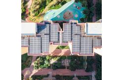China Steel Distributed PV Bracket Plated With Aluminum Magnesium Zinc Material supplier
