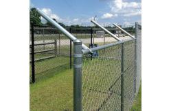 China 3.0MM Metal Wire Mesh Fence Chain Link Fence Woven Rust Resistance supplier