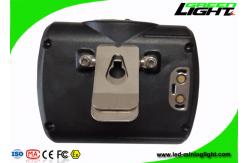 China Personal Safety 10000lux OLED Screen Led Miners Cap Lamp supplier