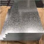 SPCC Z80 Hot Dipped Silve Color Galvanized Steel Sheets Roofing Sheets Customized Size for sale
